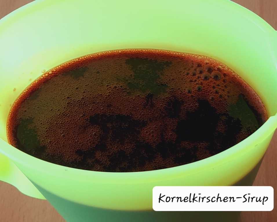 Kornelkirschen-Sirup